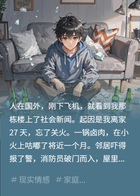 全网震惊！男子忘关火离家27天，网友：阎王都不敢收！