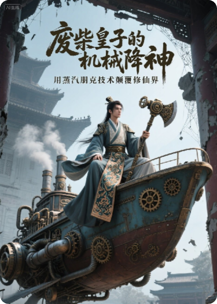 废柴皇子的机械降神，用蒸汽朋克技术颠覆修仙界
