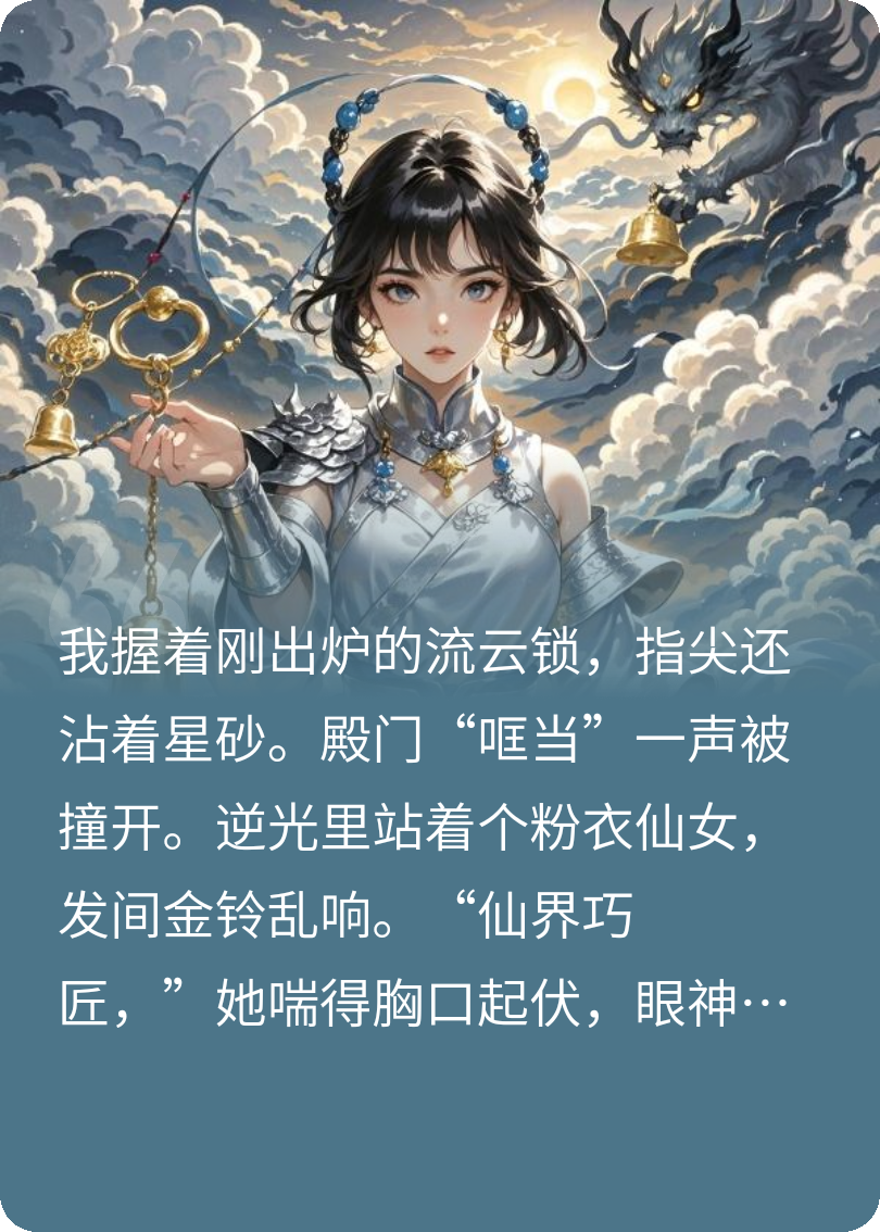 仙界巧匠，仙女求造姻缘锁
