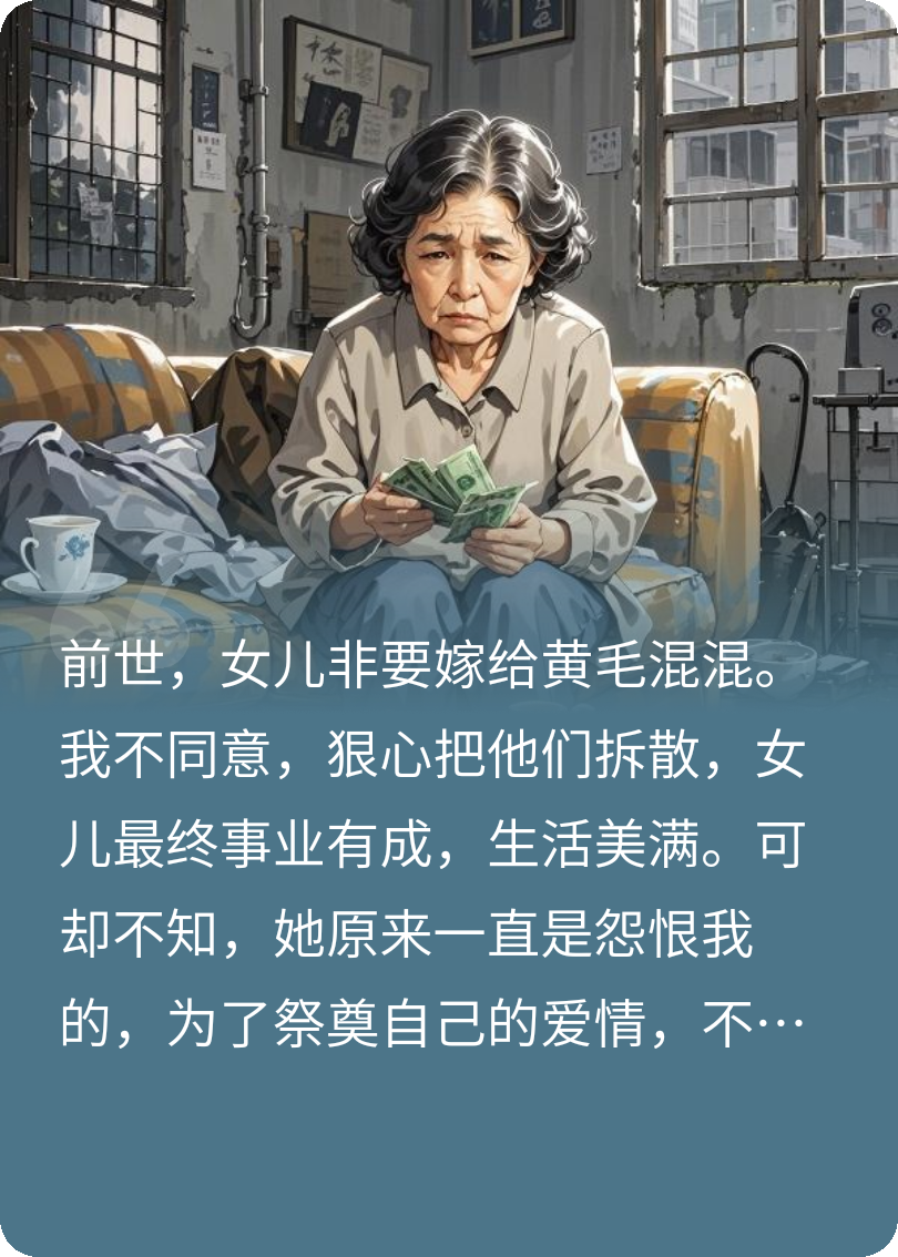 拆散女儿和她男朋友后，我后悔了