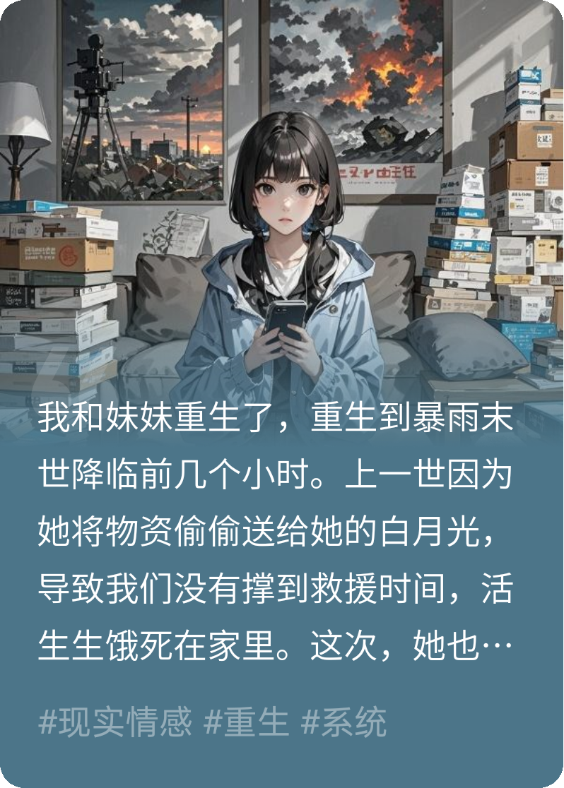 暴雨末世，妹妹吃里扒外白月光
