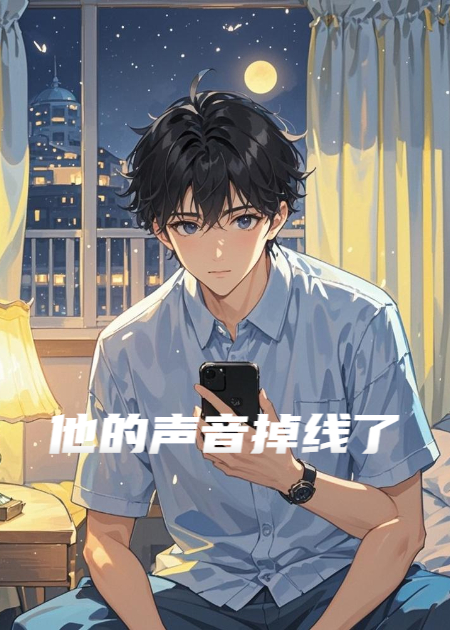他的声音掉线了