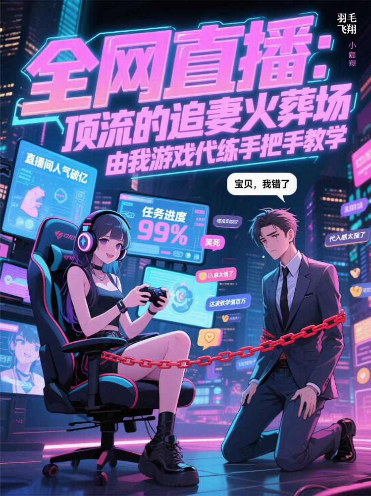 全网直播：顶流的追妻火葬场由我游戏代练手把手教学