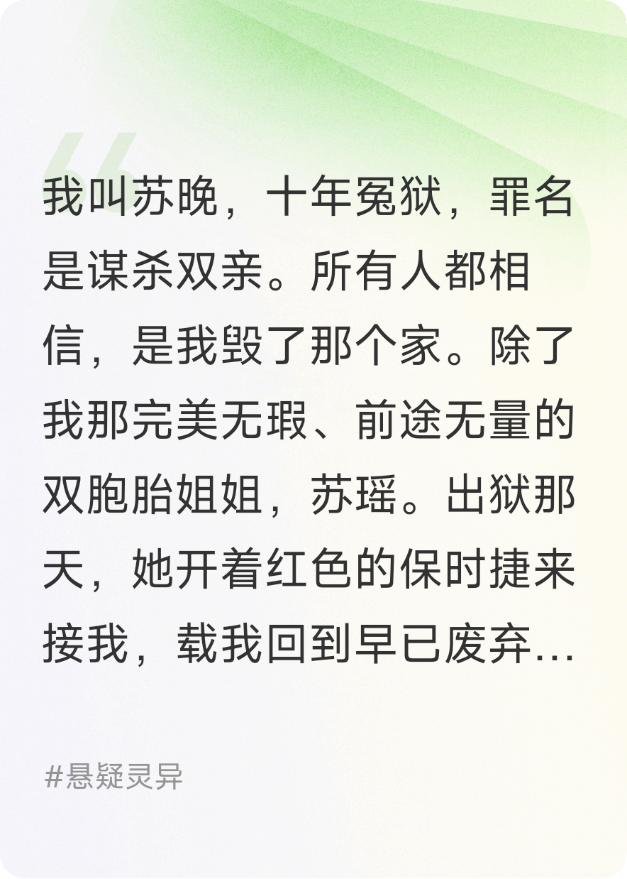 姐姐把我送进监狱，我用平行时空偷了她的人生