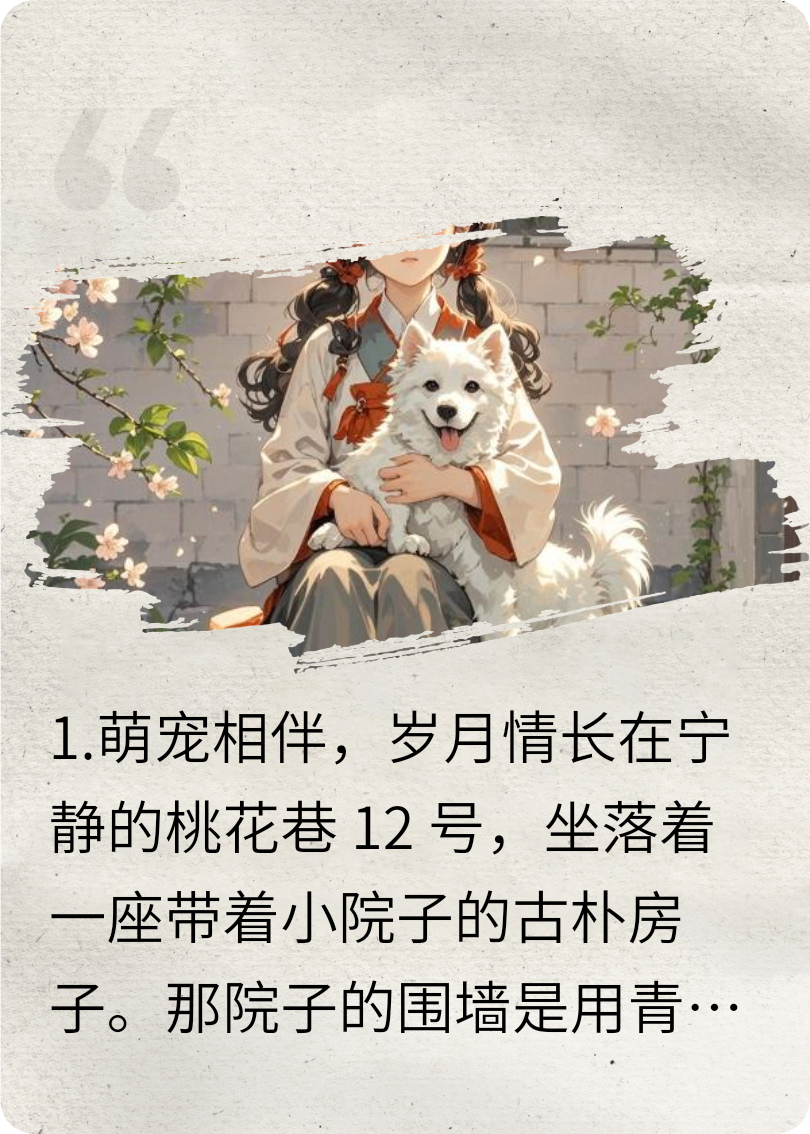 萌宠归来:小石头的两世契约
