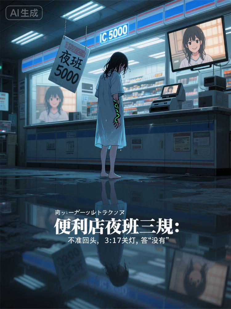 便利店夜班三规：不准回头，317关灯，答‘没有’