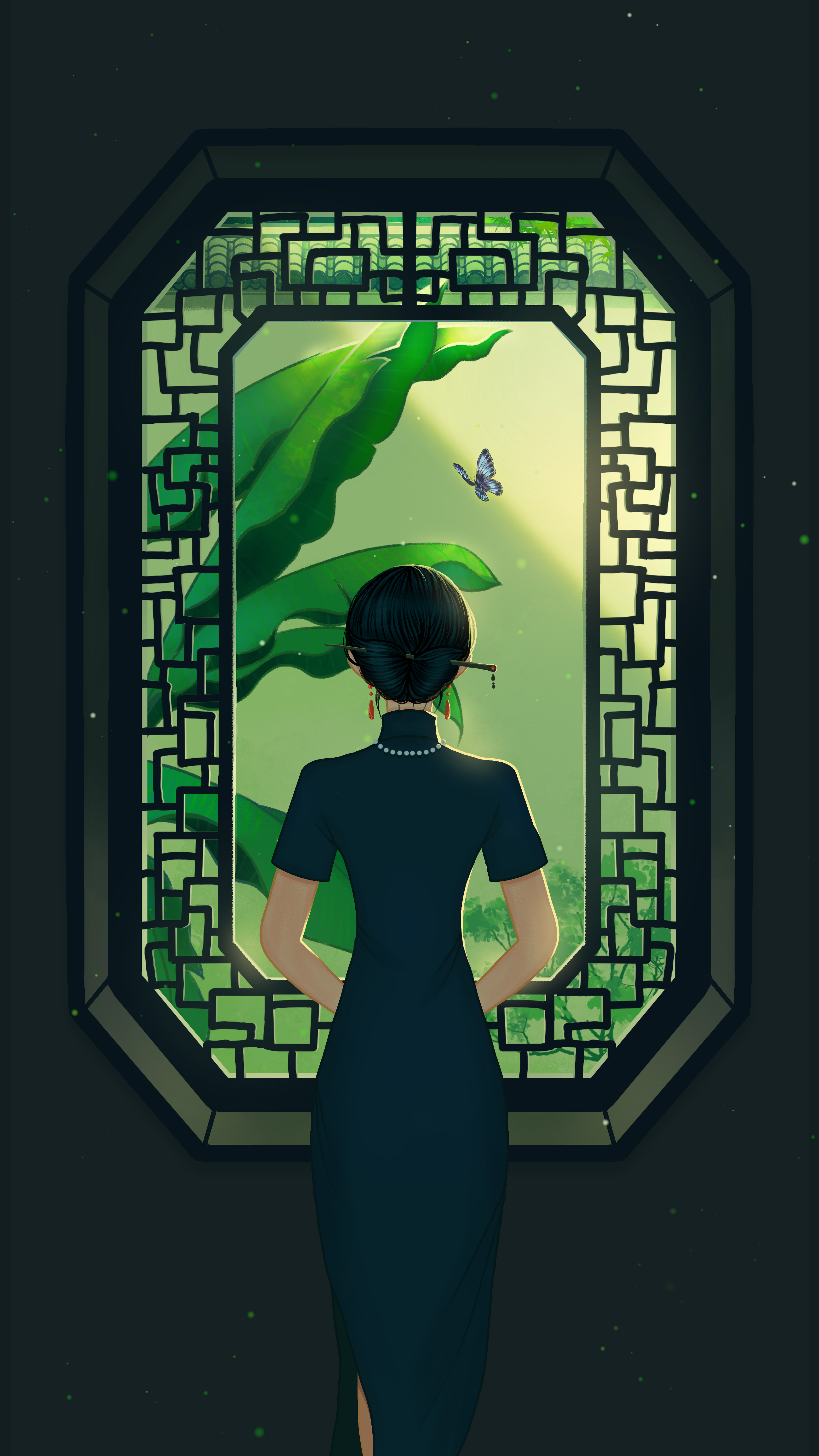 月落星辰，故人不归