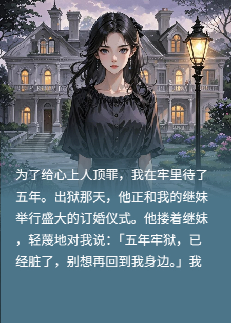 我替白月光顶罪五年，他却在我出狱当天订婚