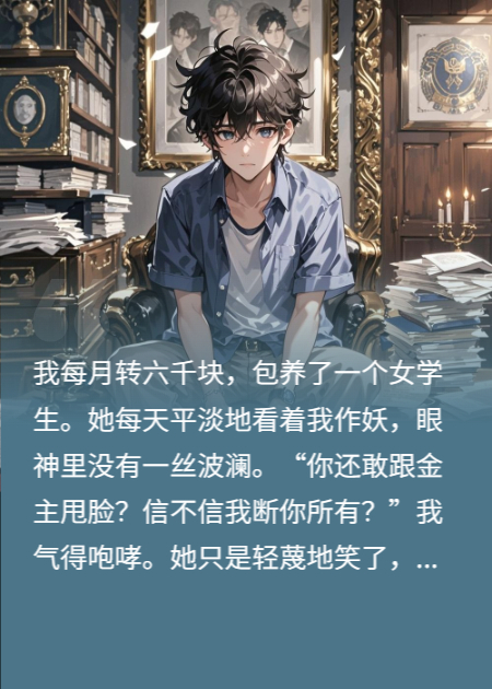 我包养的女学生，竟是我高攀不起的豪门千金