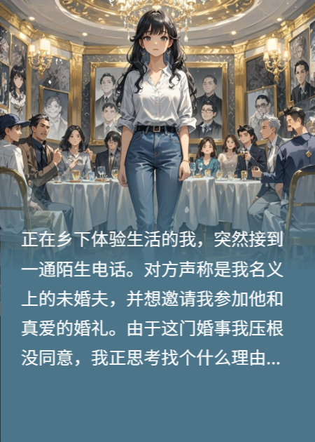 未婚夫娶白富美，我付婚礼钱