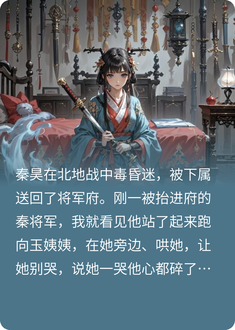 将军中毒昏迷，这一世生为主母的我袖手旁观