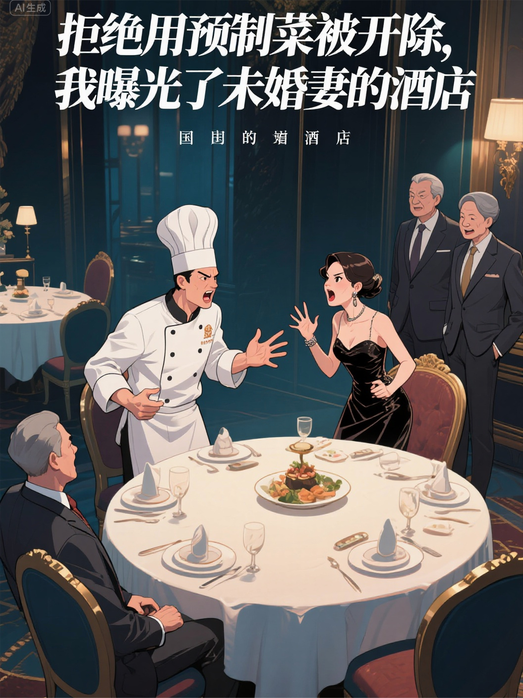 我国宴大厨你让我用预制菜？被开除后我曝光了女友酒店
