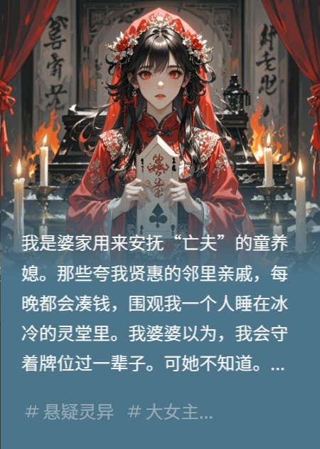 婆婆逼我守活寡，我让她全家陪葬