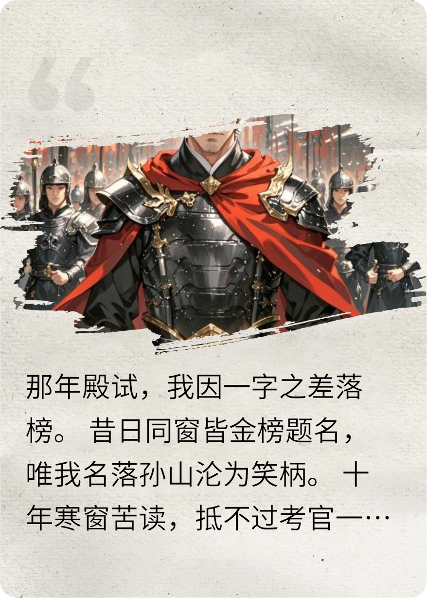满朝朱紫贵，尽是读书人