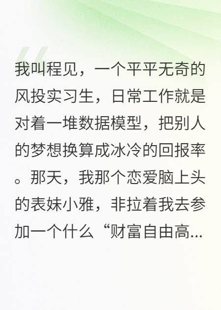 实习生打脸假金主