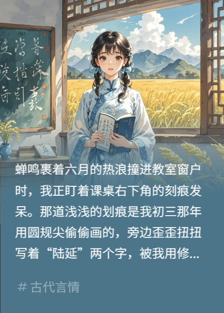 薄荷糖与未说出口的夏天，初恋那点事