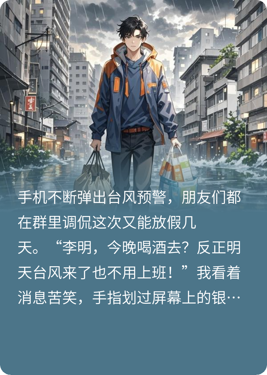 末世重生：台风“桦加沙”前的疯狂囤货