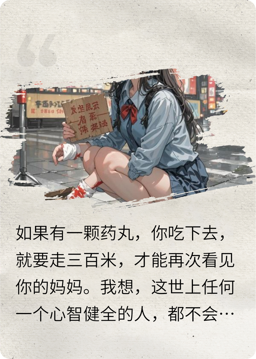 每走三百米，才能见到你