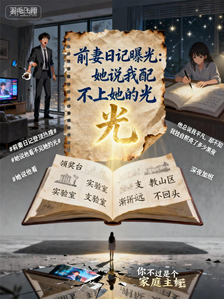 前妻日记曝光：她说我配不上她的光