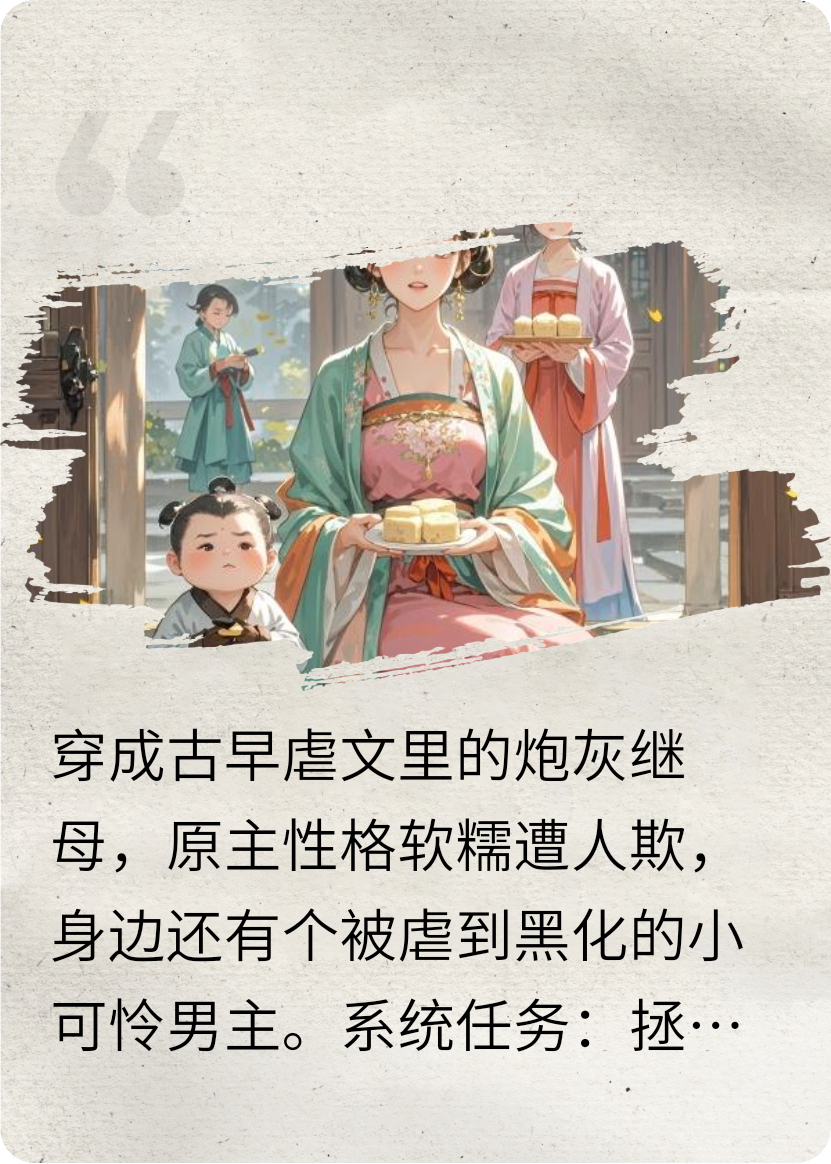 穿成侯府继母后，我和原身一起养崽虐渣