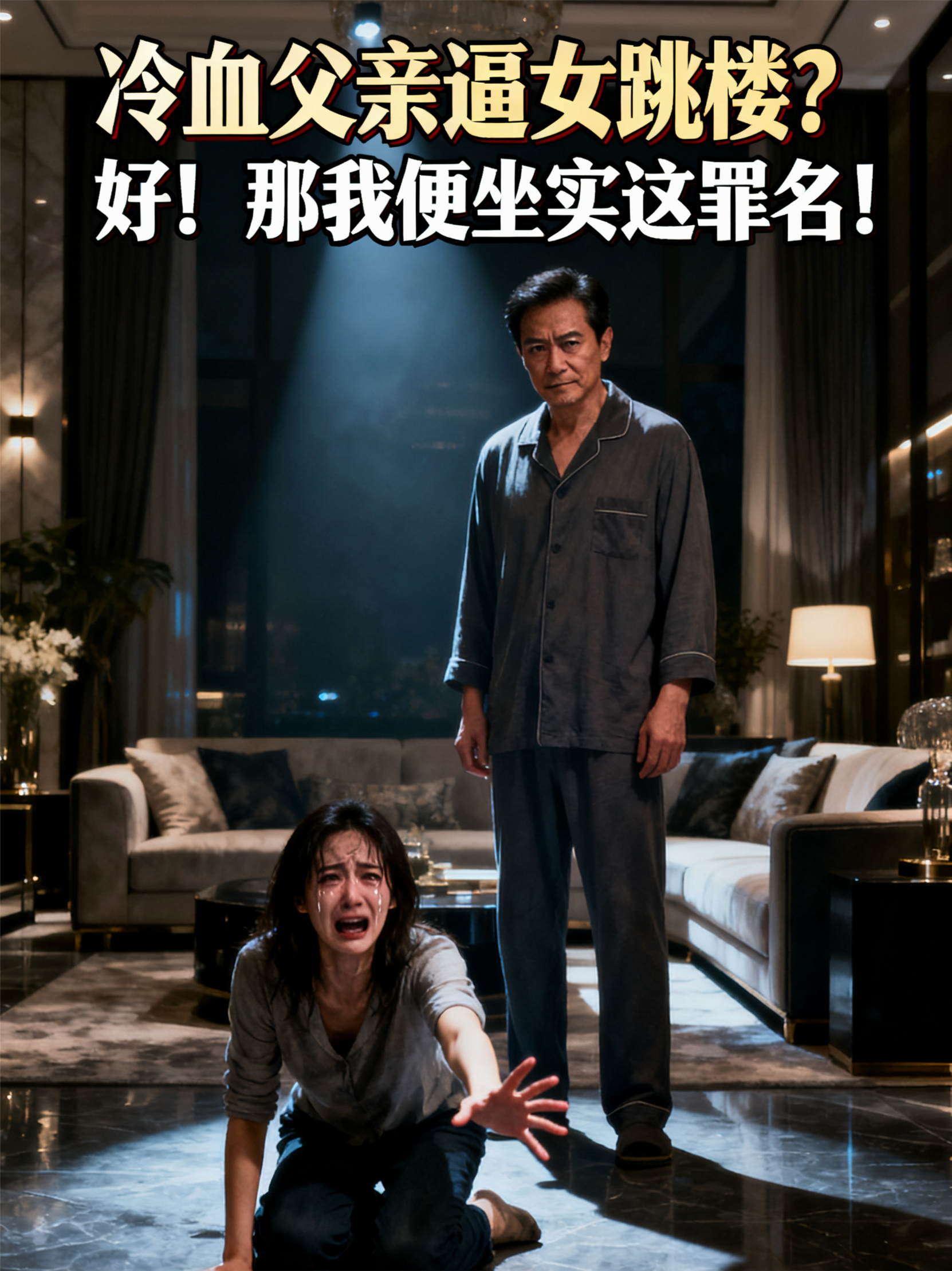 冷血父亲逼女跳楼？好！那我便坐实这罪名！