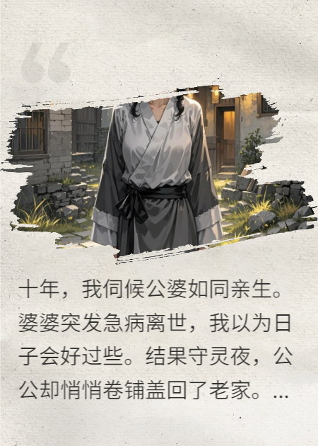 婆婆守灵夜，公公逃跑