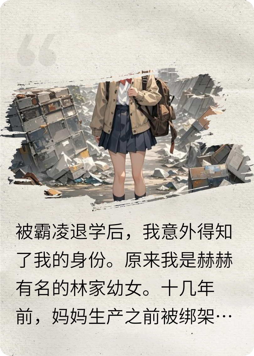 被霸凌退学后亲生母亲找到了我