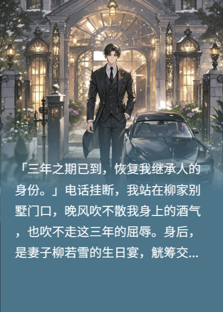 撕下废物赘婿外皮，少主今起归位