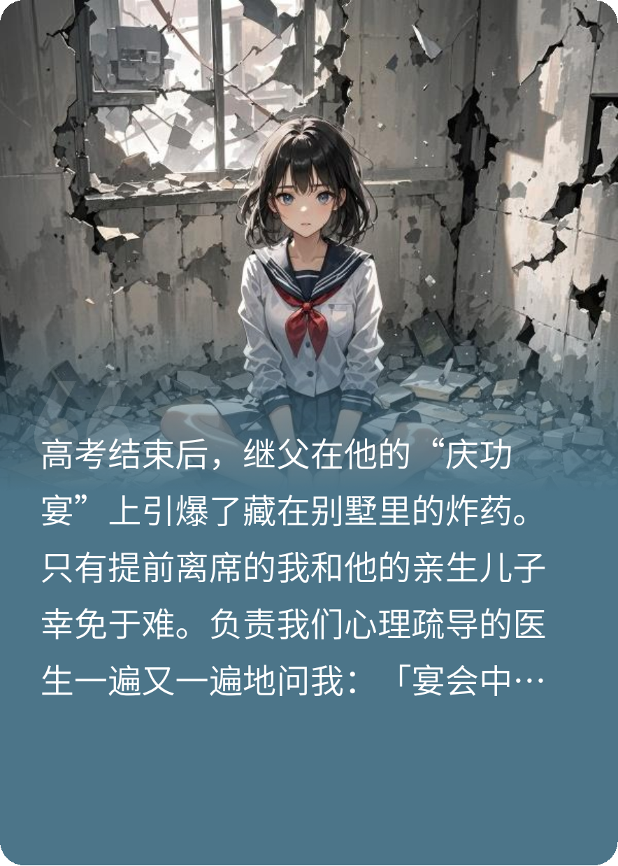 庆功宴上，继父炸死了全家