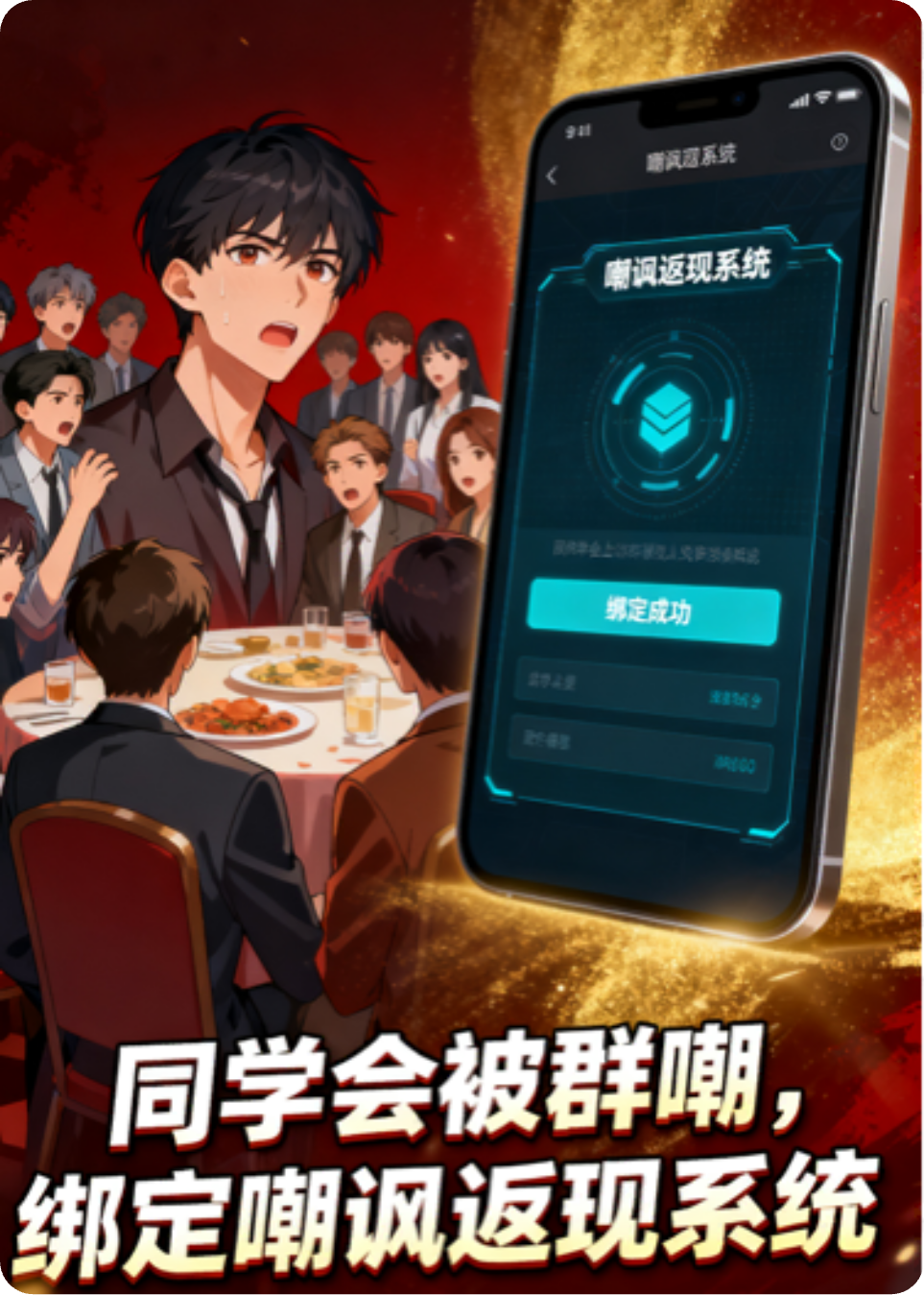 同学会被群嘲，绑定嘲讽返现系统