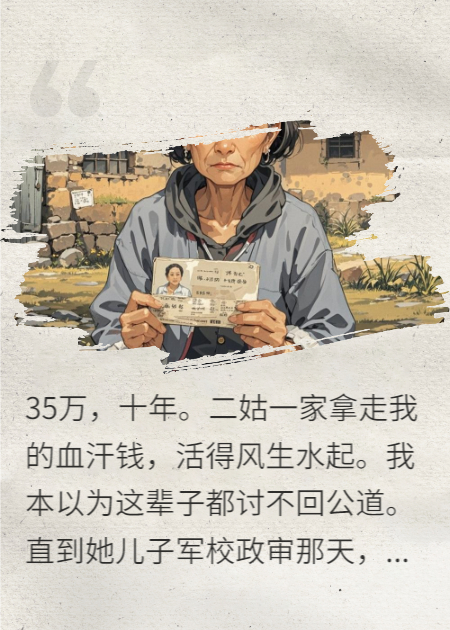 二姑35万赖账十余年，儿子政审：“别”！