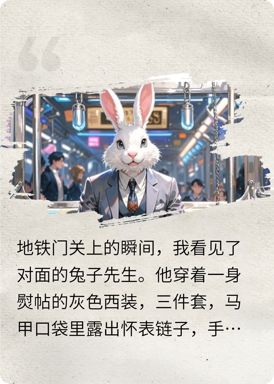 与兔子先生的三分钟