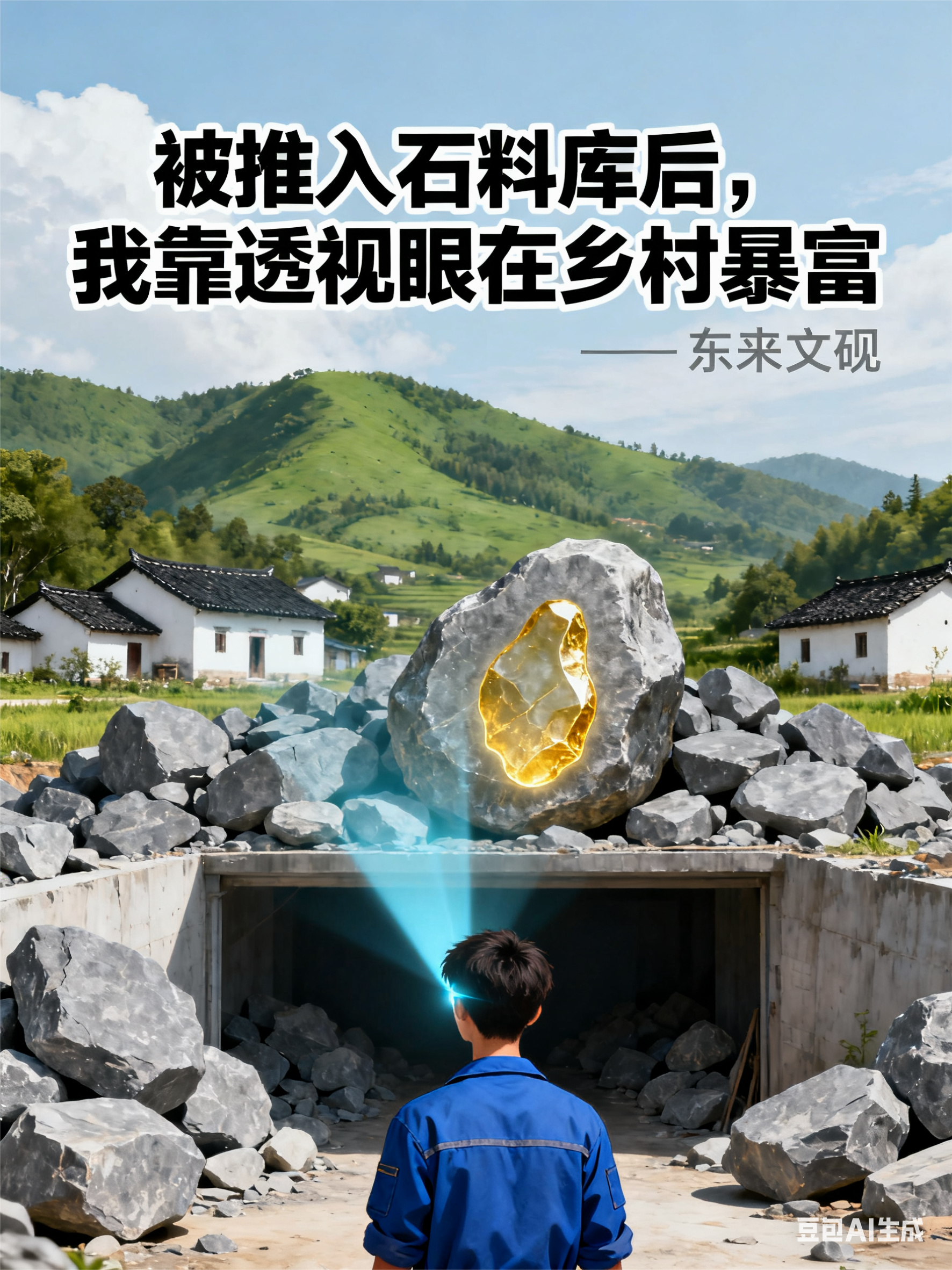 被推入石料库后，我靠透视眼在乡村暴富