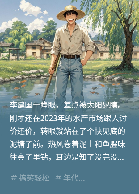 重生七零：从承包鱼塘开始暴富