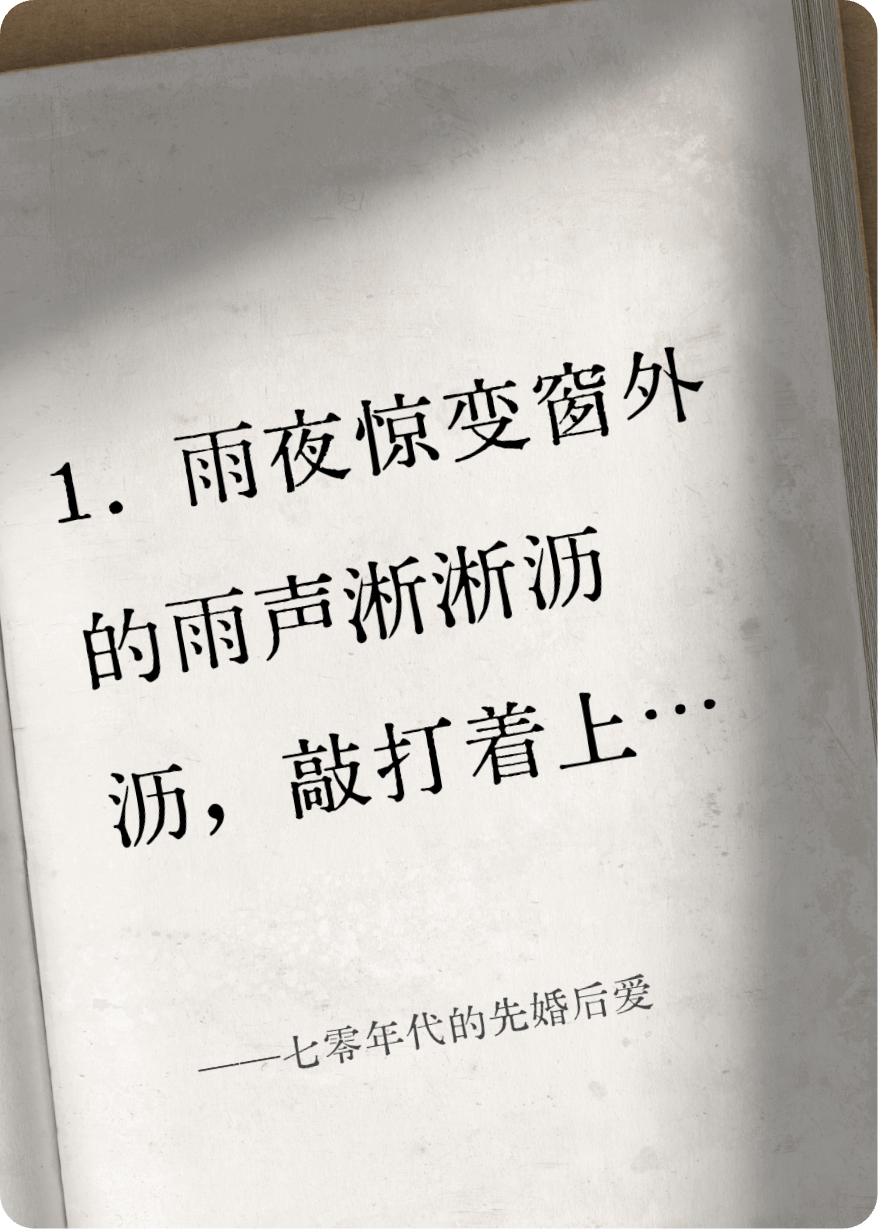 七零年代的先婚后爱