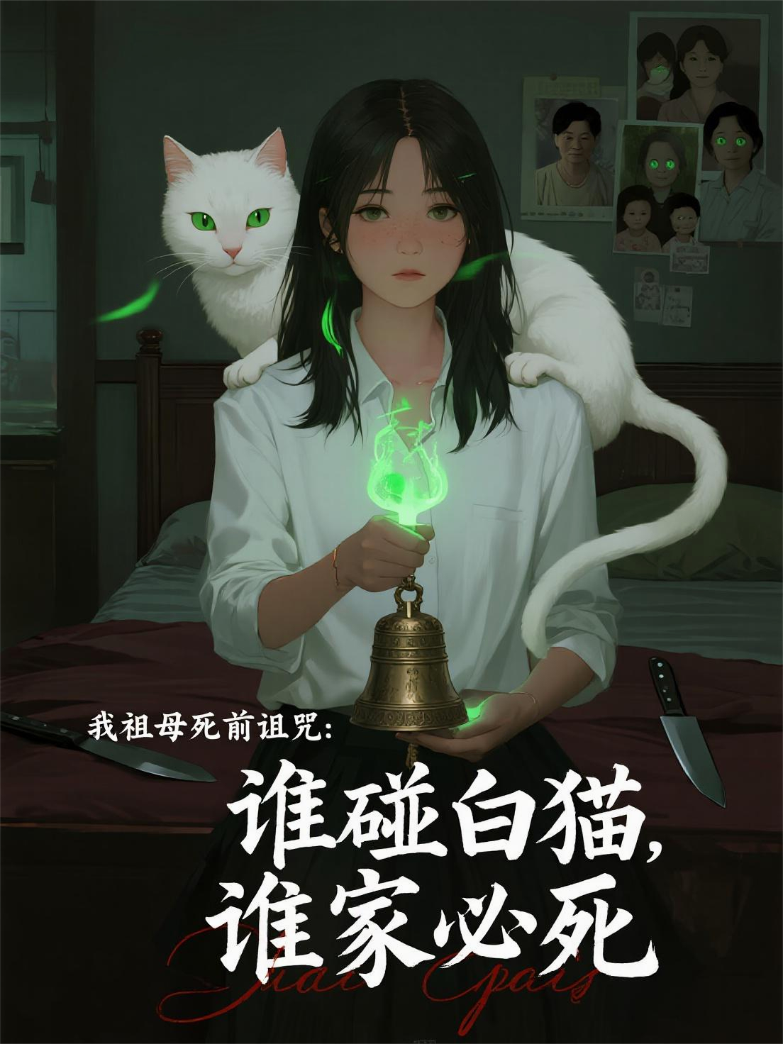 我祖母死前诅咒：谁碰白猫，谁家必死。那天，我碰了