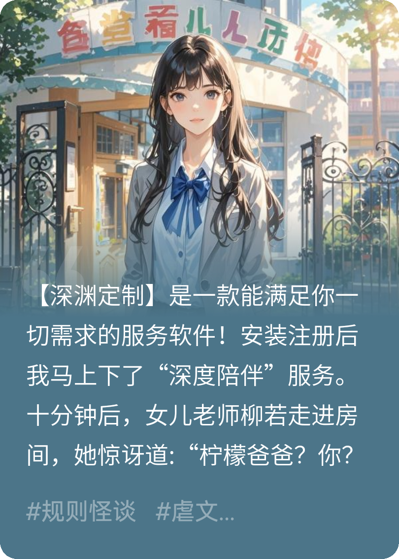 深渊APP，开局！给女幼师下单