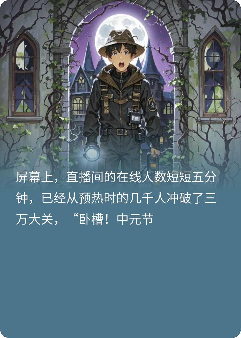 身后的直播间
