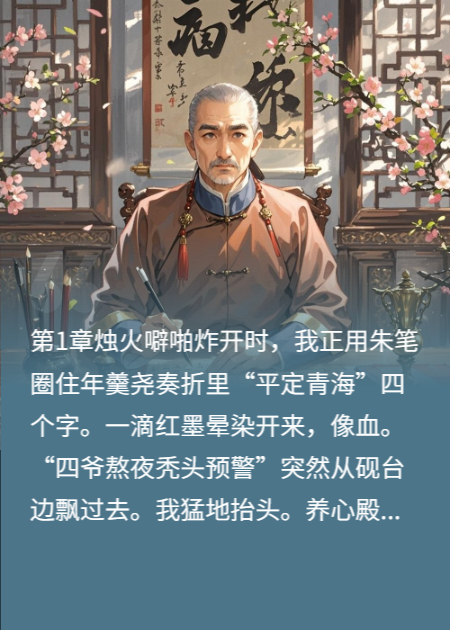 雍正爷，你的弹幕崩了