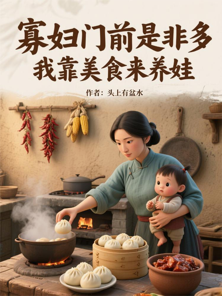 寡妇门前是非多，我靠美食来养娃