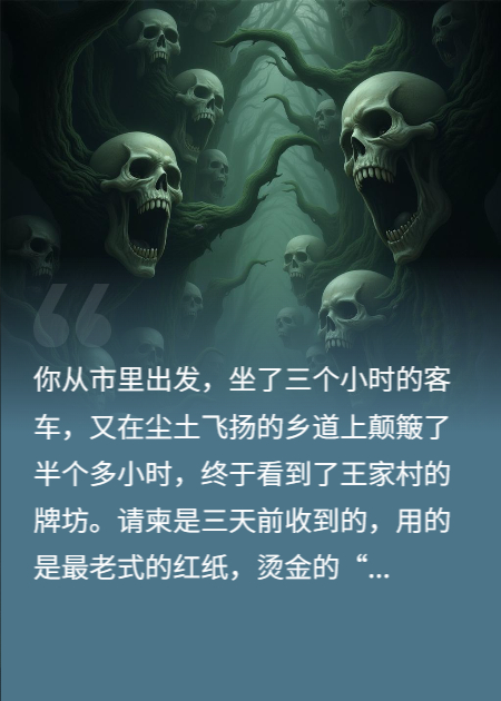 鲁宴秘规：王家村的第十三把椅子