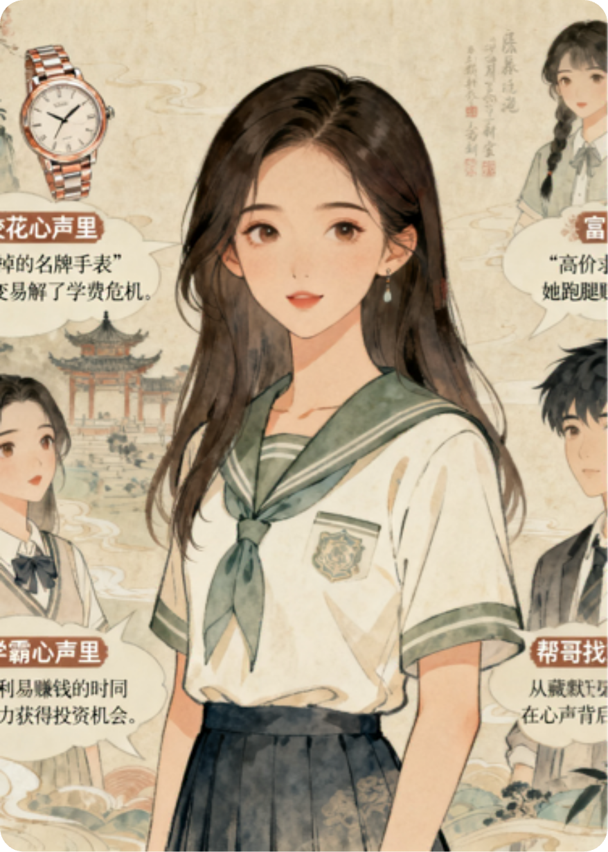 宿舍真心话：我偷听心声赚翻了