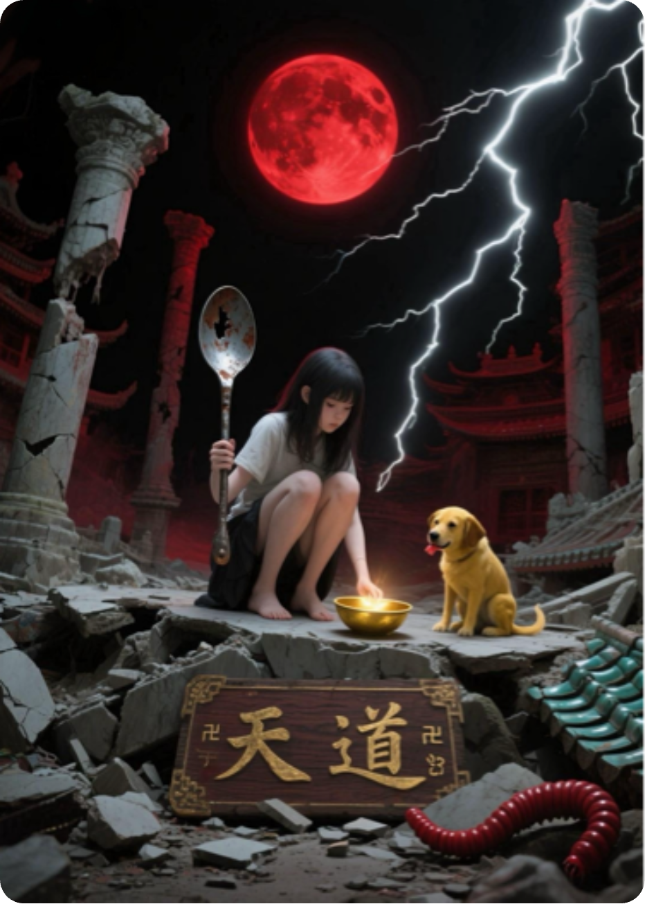 重生后她把天帝骨灰拌饭喂狗，顺便把天道按在地上摩擦