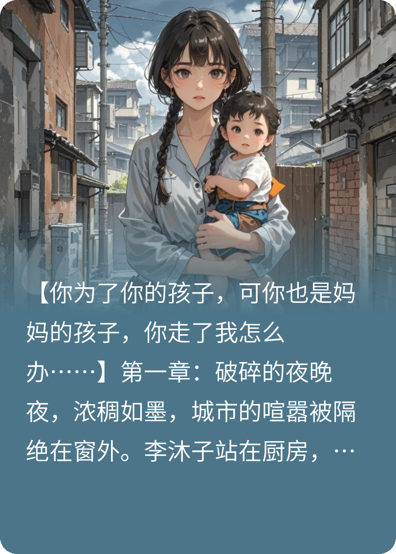 这次我不为孩子了，求你放过我吧