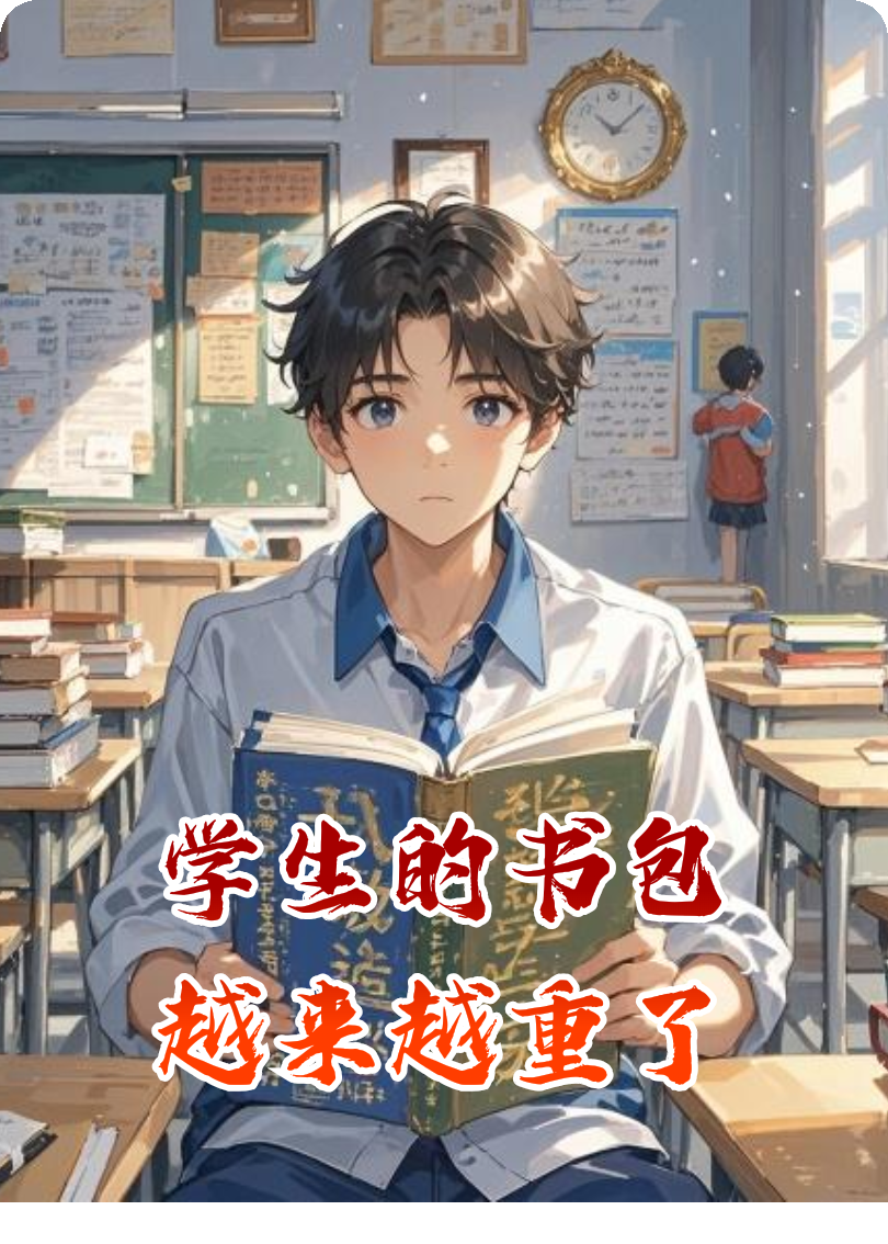 学生的书包越来越重了