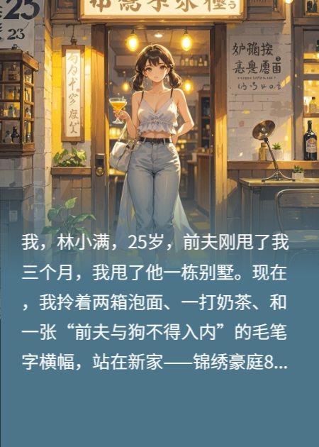 离婚后，前夫在阳台举牌打折求复合