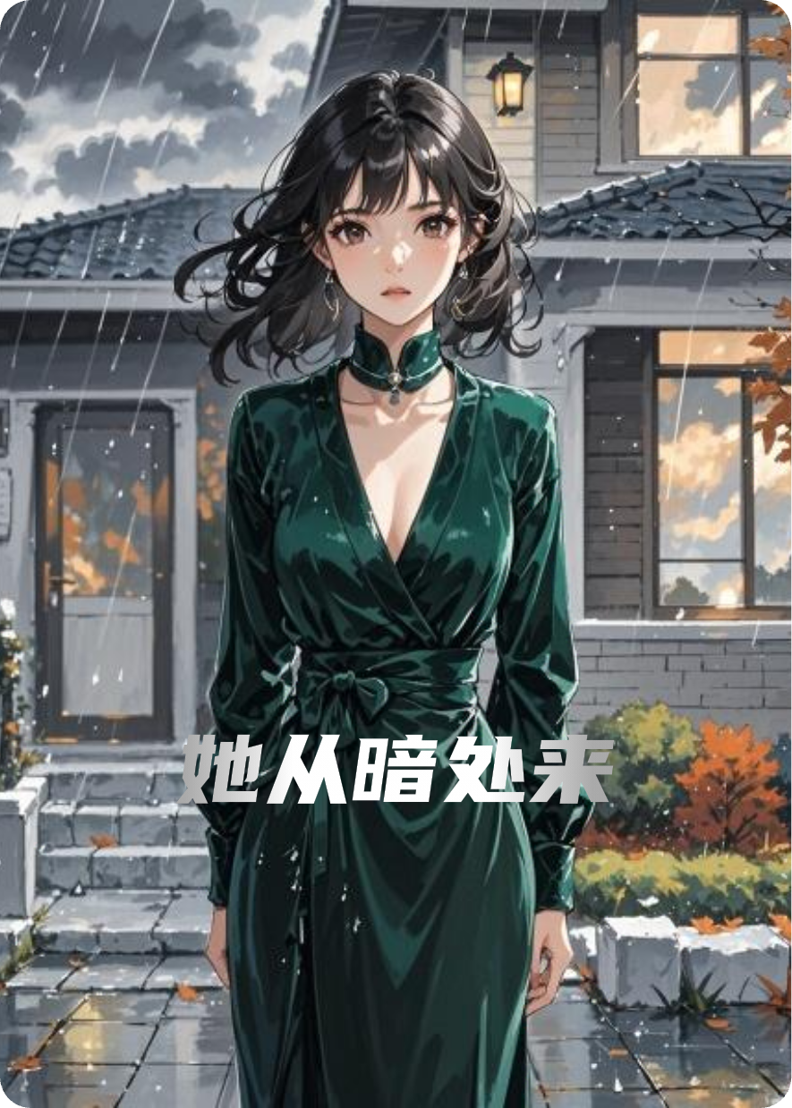 她从暗处来
