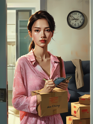 我亲手签了小三的快递，然后端了他们的窝