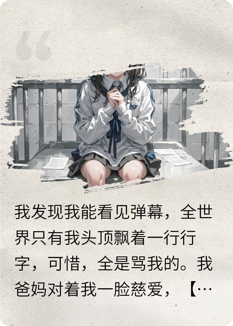 我看到的弹幕想让我死，却只有妹妹的头顶清澈