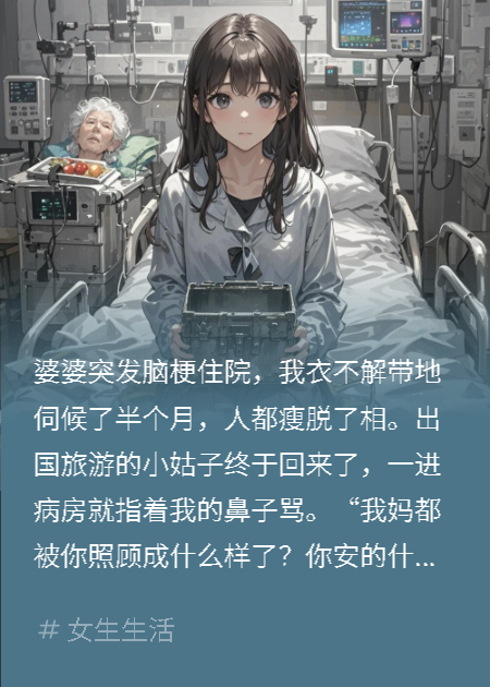 婆婆病危赠我房产，手撕小姑和扶妹魔丈夫